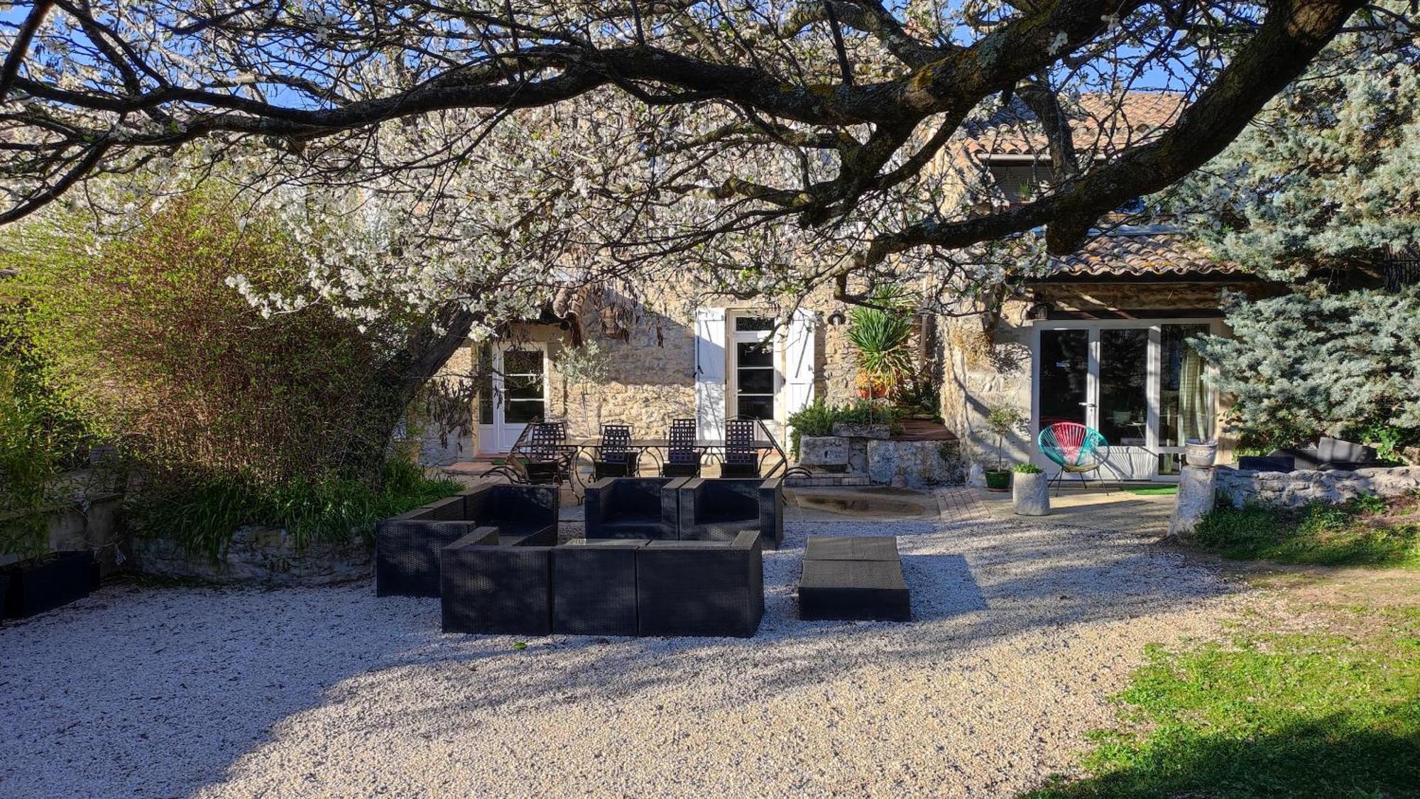 A la Maison d'Hôtes La Baume-de-Transit Chambre photo